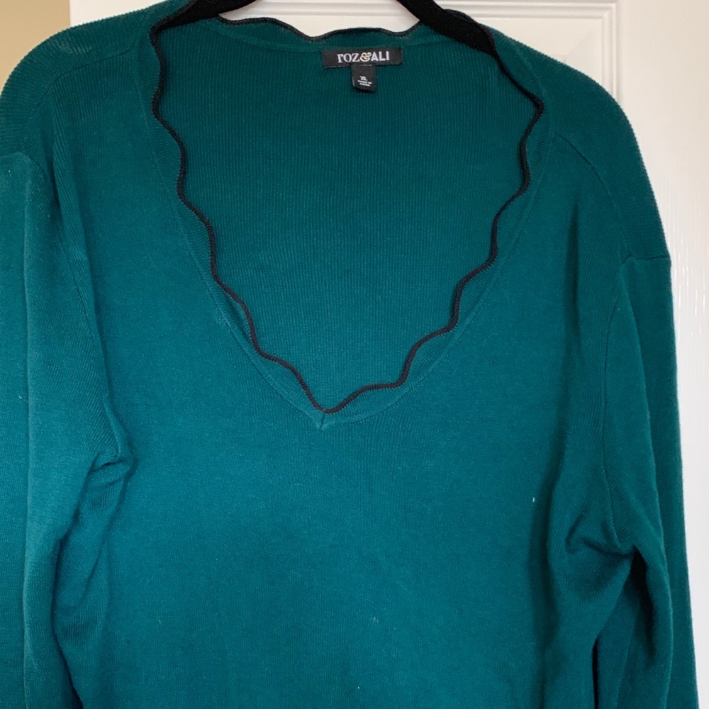 Green sweater